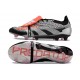 New adidas Predator Elite Tongue FG Silver Black Red