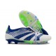 New adidas Predator Elite Tongue FG White Blue Green