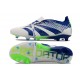 New adidas Predator Elite Tongue FG White Blue Green