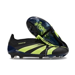 New adidas Predator Elite Tongue FG Black Green