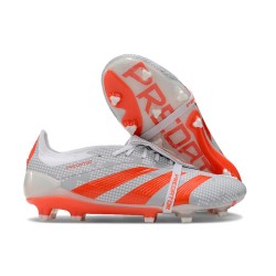 New adidas Predator Elite Tongue FG Gray Crimson