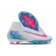 Nike Zoom Mercurial Superfly X Elite FG White Blue Pink