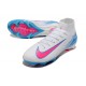 Nike Zoom Mercurial Superfly X Elite FG White Blue Pink