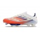 adidas F50+ Elite FG Advancement - Footwear White Solar Red Lucid Blue