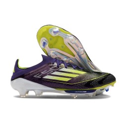 adidas F50+ Elite FG Boots Unity Purple White Lucid Lemon