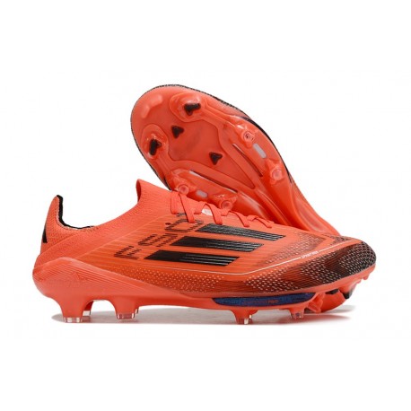 adidas F50+ Elite FG Boots Turbo Aurora Black Platin Met