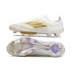 adidas F50+ Elite FG Boots Ftwr White Gold Met