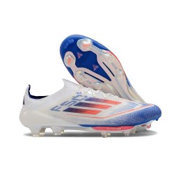 adidas F50+ Elite FG Boots Ftwr White Solar Red Lucid Blue