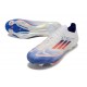 adidas F50+ Elite FG Boots Ftwr White Solar Red Lucid Blue