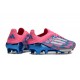 adidas F50+ Elite FG Boots Solar Blue Ftwr White Pink