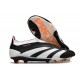 adidas Predator Elite Laceless FG Cleats Black White Orange