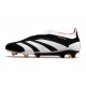 adidas Predator Elite Laceless FG Cleats Black White Orange