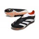 adidas Predator Elite Laceless FG Cleats Black White Orange