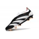 adidas Predator Elite Laceless FG Cleats Black White Orange