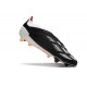 adidas Predator Elite Laceless FG Cleats Black White Orange