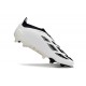 adidas Predator Elite Laceless FG Cleats Ftwr White Gold Met