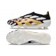 adidas Predator Elite Laceless FG Cleats Black White Gold