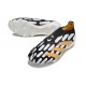 adidas Predator Elite Laceless FG Cleats Black White Gold