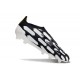 adidas Predator Elite Laceless FG Cleats Black White Gold