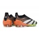 adidas Predator Elite Laceless FG Cleats Black White Orange Green