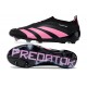 adidas Predator Elite Laceless FG Cleats Black Pink