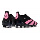 adidas Predator Elite Laceless FG Cleats Black Pink