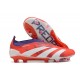 adidas Predator Elite Laceless FG Cleats Red White