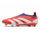 adidas Predator Elite Laceless FG Cleats Red White