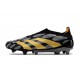 adidas Predator Elite Laceless FG Cleats Black Gold