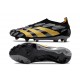 adidas Predator Elite Laceless FG Cleats Black Gold