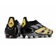 adidas Predator Elite Laceless FG Cleats Black Gold