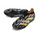 adidas Predator Elite Laceless FG Cleats Black Gold