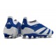 adidas Predator Elite Laceless FG Cleats Bright Royal White Bliss Blue