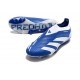 adidas Predator Elite Laceless FG Cleats Bright Royal White Bliss Blue