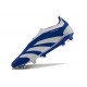 adidas Predator Elite Laceless FG Cleats Bright Royal White Bliss Blue