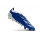 adidas Predator Elite Laceless FG Cleats Bright Royal White Bliss Blue