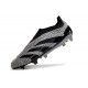 adidas Predator Elite Laceless FG Cleats Carbon Core Black 