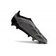 adidas Predator Elite Laceless FG Cleats Carbon Core Black 