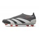 adidas Predator Elite Laceless FG Cleats Black White