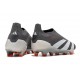 adidas Predator Elite Laceless FG Cleats Black White