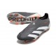 adidas Predator Elite Laceless FG Cleats Black White