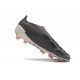 adidas Predator Elite Laceless FG Cleats Black White