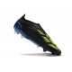 adidas Predator Elite Laceless FG Cleats Black Green