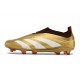 adidas Predator Elite Laceless FG Cleats Gold White Red