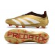 adidas Predator Elite Laceless FG Cleats Gold White Red