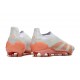 adidas Predator Elite Laceless FG Cleats Almost Blue Orange