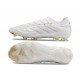 adidas Copa Pure 2 Elite+ FG Cleats Leather Ftwr White Gold Met