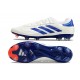 adidas Copa Pure 2 Elite+ FG Cleats Ftwr White Lucid Blue Solar Red