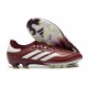 adidas Copa Pure 2 Elite+ FG Cleats Shadow Red White Team Solar Yellow