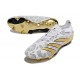 adidas Predator Low Elite Firm Ground Gold Grey White